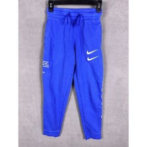 Nike Sportswear‎ SWOOSH Sweat Athletic Pants Blue CU9195-480 Youth Medium